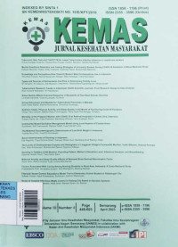 Image of Kemas : Jurnal Kesehatan Masyarakat Volume 15 Number 1, July 2019