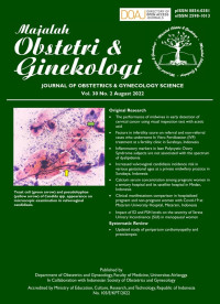 Image of Majalah Obstetri & Ginekologi Vol. 30 No. 2, August  2022