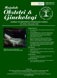 Image of Majalah Obstetri & Ginekologi Vol. 30 No. 3, December 2022