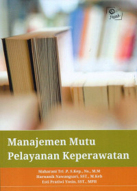 Image of Manajemen mutu pelayanan keperawatan