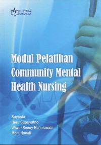Image of Modul pelatihan community mental health nursing