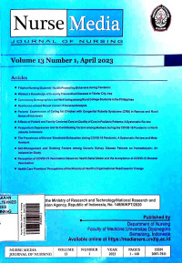 Image of Nurse Media Journal of Nursing Volume 13 Number 1, April 2023