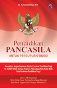 Image of Pendidikan pancasila untuk perguruan tinggi