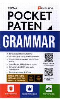 Image of Pocket paten grammar