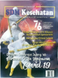 SDM Kesehatan Edisi Agustus 2021