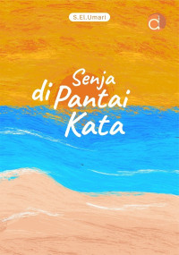 Senja di pantai kata