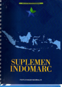 Image of Suplemen INDOMARC : kompilasi daftar kode MARC dan INDOMARC