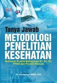 Image of Tanya jawab metodologi penelitian kesehatan