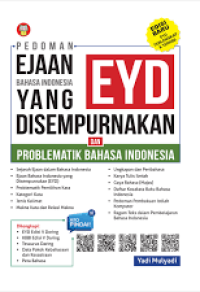 Image of Pedoman ejaan bahasa indonesia yang disempurnakan : EYD