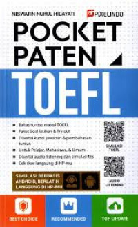 Image of Pocket paten TOEFL